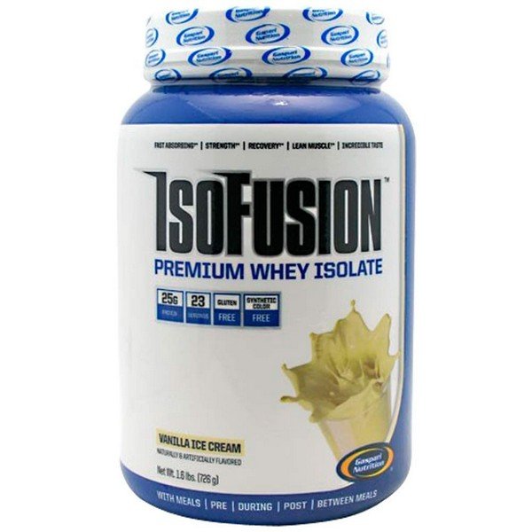 Iso Fusion, 720 г, Gaspari Nutrition. Сывороточный изолят. Сухая мышечная масса Снижение веса Восстановление Антикатаболические свойства 