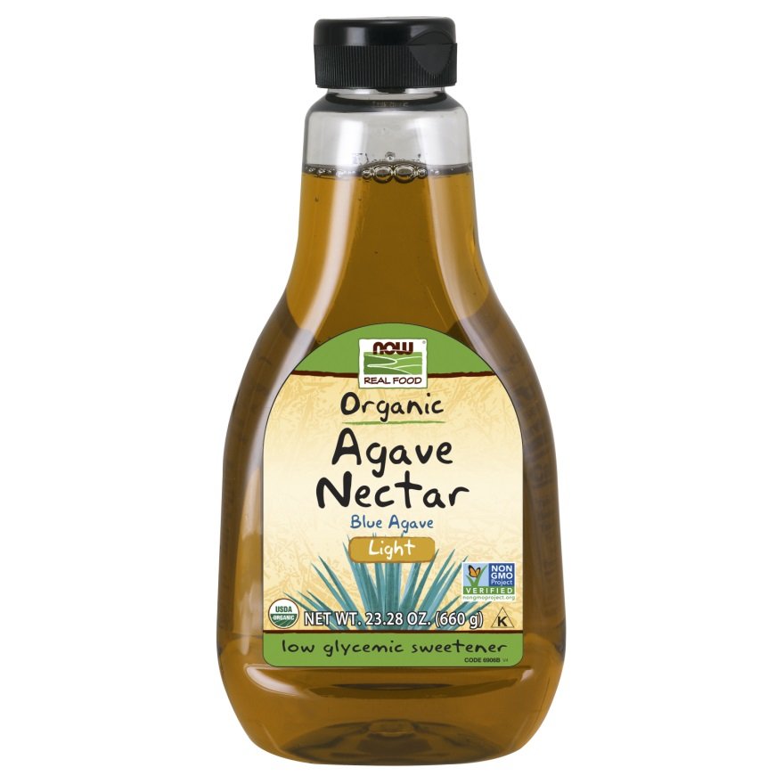 Заменитель питания NOW Organic Agave Nectar Light, 660 грамм,  мл, Now. Заменитель питания. 