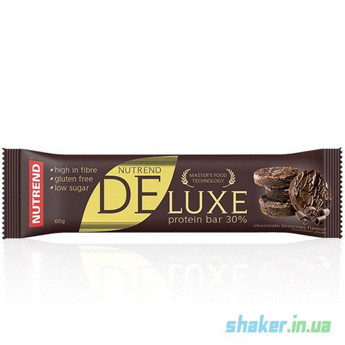 Nutrend Протеиновый батончик Nutrend DeLuxe (60 г) нутренд chocolate sacher, , 60 