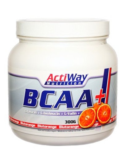 BCAA+, 300 г, ActiWay Nutrition. BCAA. Снижение веса Восстановление Антикатаболические свойства Сухая мышечная масса 