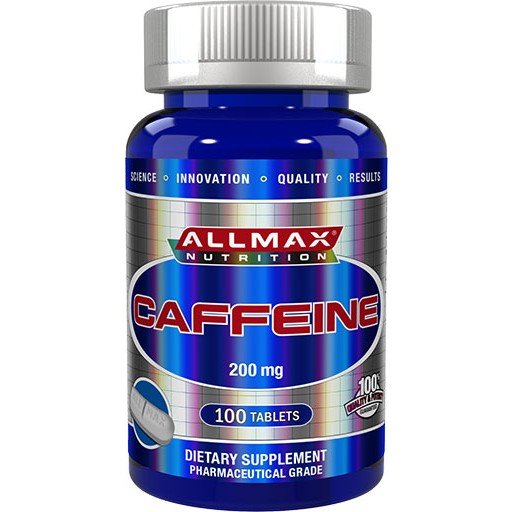 Caffeine, 100 pcs, AllMax. . Energy & Endurance Strength enhancement 