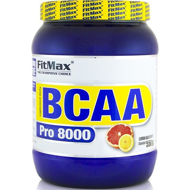 BCAA FitMax BCAA Pro 8000, 550 грамм Лимон грейпфрут СРОК 09.21,  ml, FitMax. BCAA. Weight Loss recuperación Anti-catabolic properties Lean muscle mass 