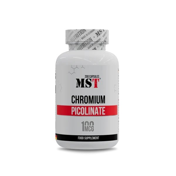 MST Nutrition Витамины и минералы MST Chromium Picolinate, 200 капсул, , 