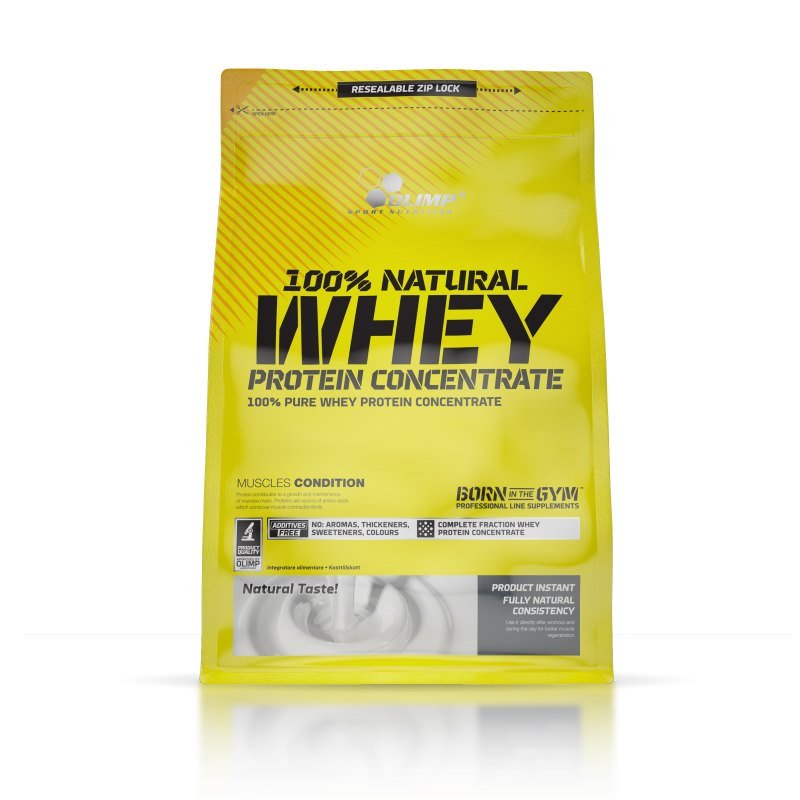 Протеин Olimp Natural Whey Protein Concentrate, 700 грамм,  ml, Olimp Labs. Protein. Mass Gain recovery Anti-catabolic properties 