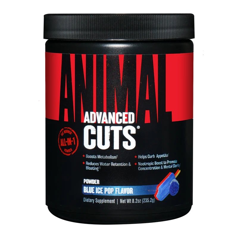Universal Nutrition Жиросжигатель Universal Nutrition Animal Cuts Powder, 42 порции Голубое мороженое (248 грамм), , 