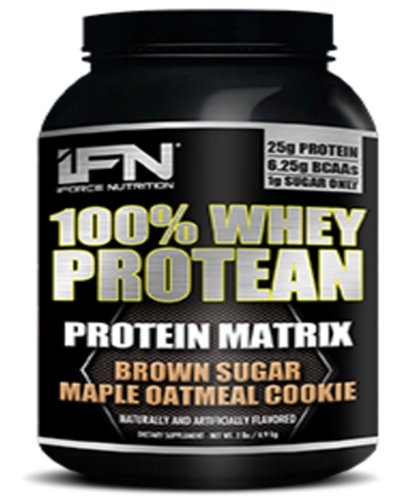 100% Whey Protean, 2000 g, iForce Nutrition. Whey Concentrate. Mass Gain recovery Anti-catabolic properties 