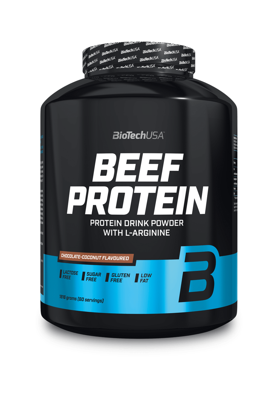 Говяжий протеин BioTech BEEF Protein (1816 г) биотеч биф ваниль-корица,  ml, BioTech. Beef protein. 