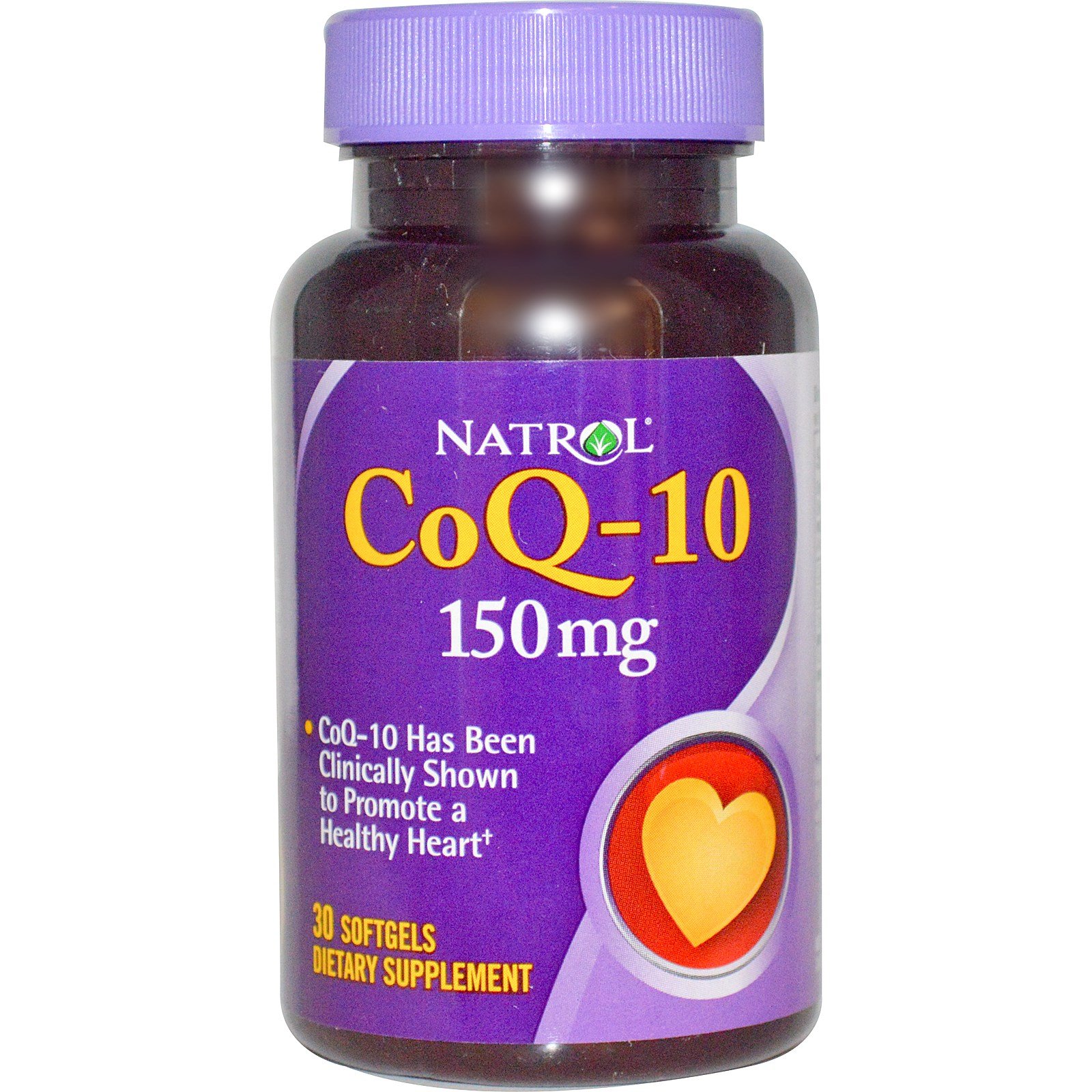 CoQ-10 150 mg, 30 шт, Natrol. Коэнзим-Q10. Поддержание здоровья Антиоксидантные свойства Профилактика ССЗ Толерантность к физ. нагрузкам 