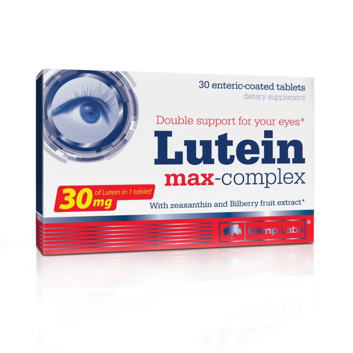 Натуральная добавка Olimp Luteina Max-Cоmplex, 30 таблеток,  мл, Olimp Labs. Hатуральные продукты. Поддержание здоровья 