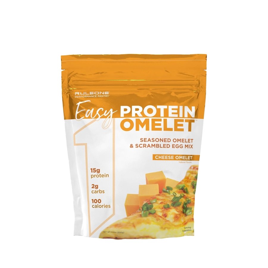 Заменитель питания Rule 1 Easy Protein Omelet, 12 порций Cheese Omelet (300 грамм),  ml, Rule One Proteins. Sustitución de comidas. 