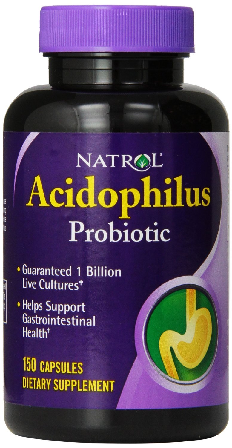 Acidophilus Probiotic 100 mg, 150 шт, Natrol. Спец препараты. 
