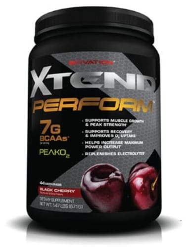 XTEND PERFORM BCAA PeakO2, 671 g, SciVation. BCAA. Weight Loss recuperación Anti-catabolic properties Lean muscle mass 