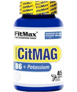 FitMax Citmag B6 + Potassium, , 45 pcs
