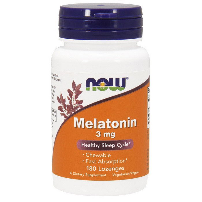 Now Мелатонин Now Foods Melatonin 3 mg (180 табл) нау фудс, , 180 