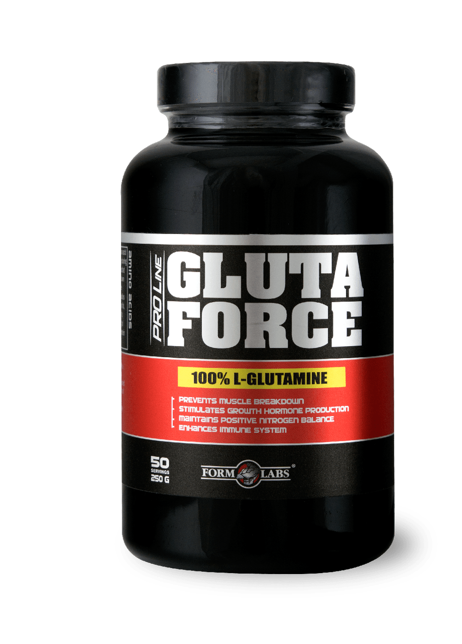 Глютамин Form Labs GlutaForce (250 г) форм лабс,  ml, Form Labs. Glutamine. Mass Gain recovery Anti-catabolic properties 