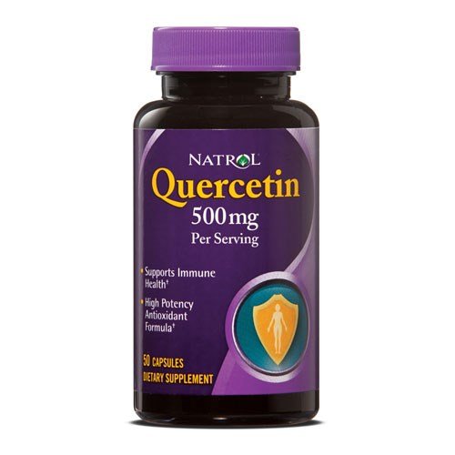 Quercetin 500 mg, 50 pcs, Natrol. Special supplements. 
