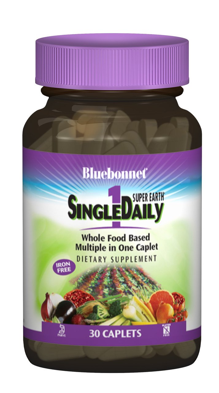 Bluebonnet Nutrition Мультивитамины без железа, Single Daily, Bluebonnet Nutrition, 30 капсул, , 