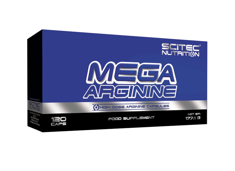 Scitec Nutrition Mega Arginine, , 120 piezas