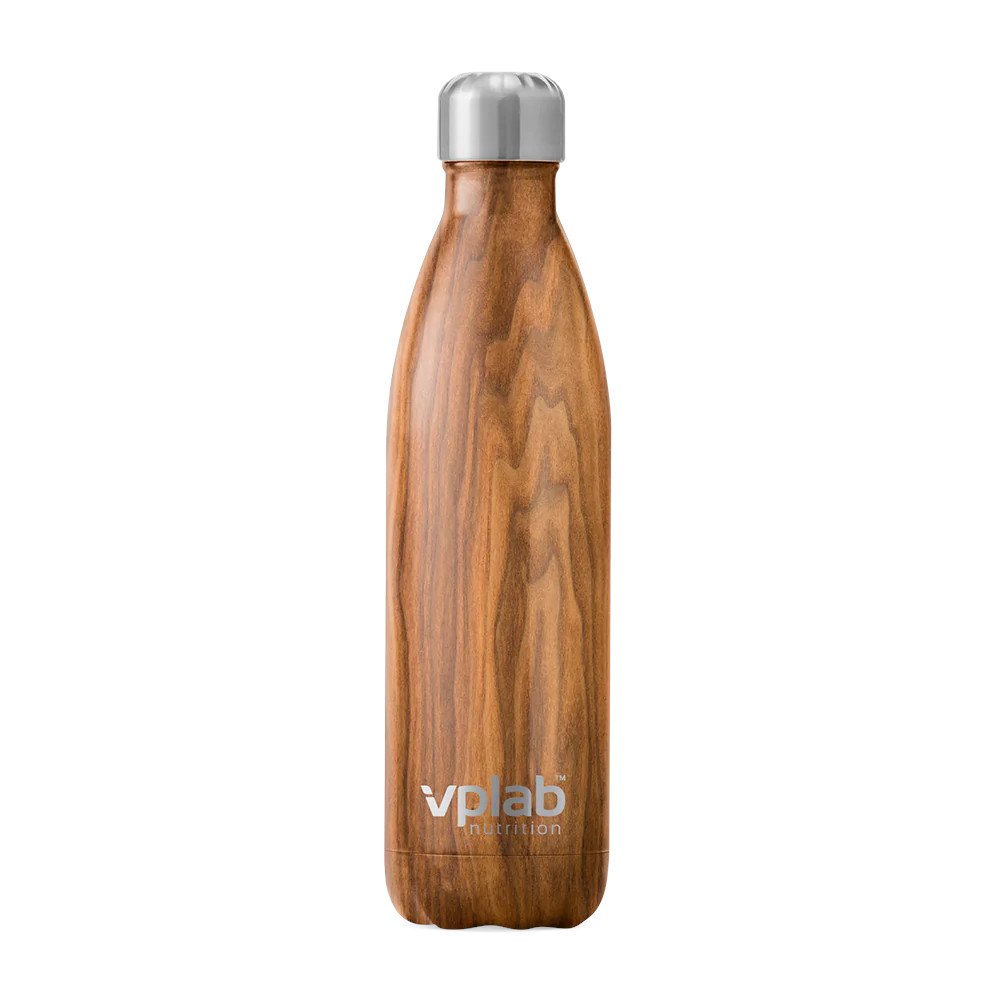Бутылка VPLab Metal Water Bottle 500 мл, Wood,  ml, VP Lab. Flask. 