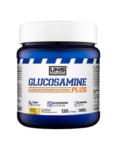 Glucosamine Plus, 300 г, UNS. Глюкозамин Хондроитин. Поддержание здоровья Укрепление суставов и связок 