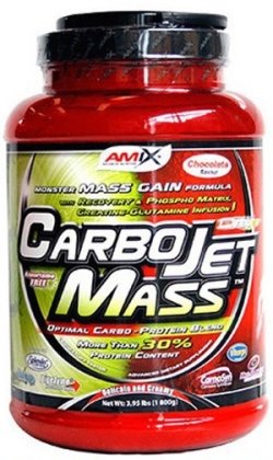 Carbo Jet Mass Professional, 1800 g, AMIX. Gainer. Mass Gain Energy & Endurance recovery 