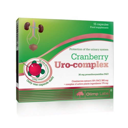 Cranberry Uro-Complex, 15 piezas, Olimp Labs. Vitaminas y minerales. General Health Immunity enhancement 
