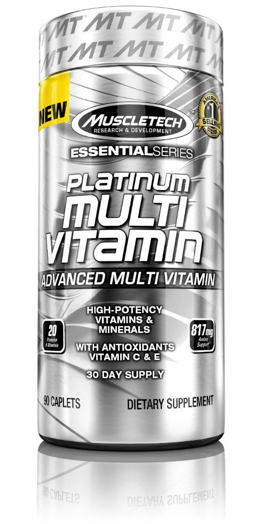 Platinum Multi Vitamin MuscleTech 90 Caps,  ml, MuscleTech. Vitamins and minerals. General Health Immunity enhancement 
