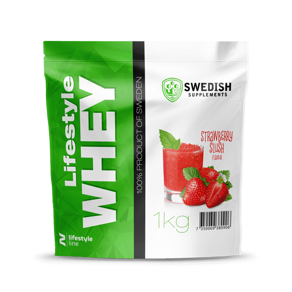 Swedish Supplements Swedish supplements - LS Whey Protein - 1kg Stawberry Slush, , 1 