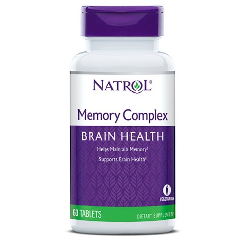 Витамины и минералы Natrol Memory Complex, 60 таблеток,  мл, Nanox. Витамины и минералы. Поддержание здоровья Укрепление иммунитета 