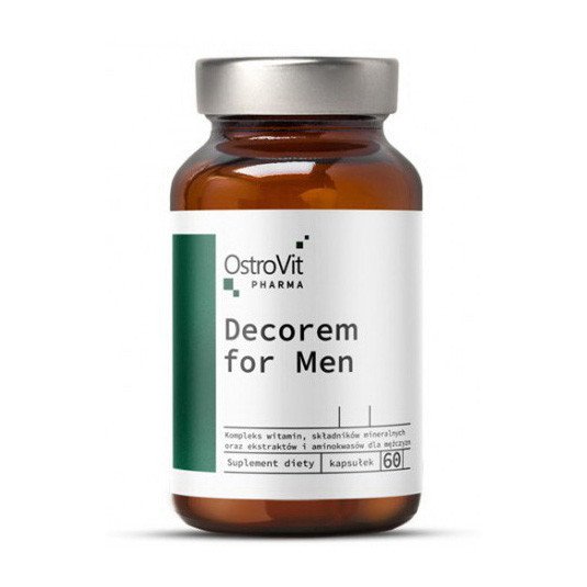 OstroVit Витамины для мужчин OstroVit Decorem for Men 60 капсул, , 