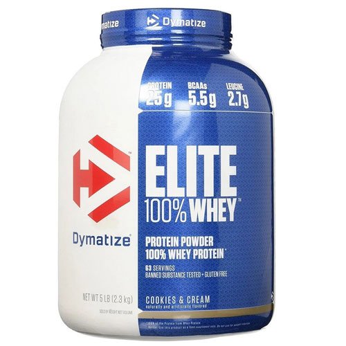 Dymatize Elite Whey Protein 2.27 кг Шоколад,  мл, Dymatize Nutrition. Сывороточный изолят. Сухая мышечная масса Снижение веса Восстановление Антикатаболические свойства 