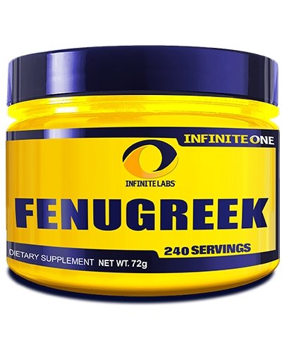 Fenugreek, 72 g, Infinite Labs. Testosterone Booster. General Health Libido enhancing Anabolic properties Testosterone enhancement 