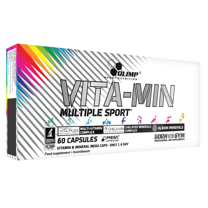 Витамины и минералы Olimp Vita-min Multiple Sport, 60 капсул,  ml, Olimp Labs. Vitamins and minerals. General Health Immunity enhancement 