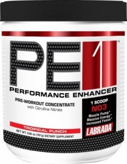 PE1, 182 g, Labrada. Pre Workout. Energy & Endurance 