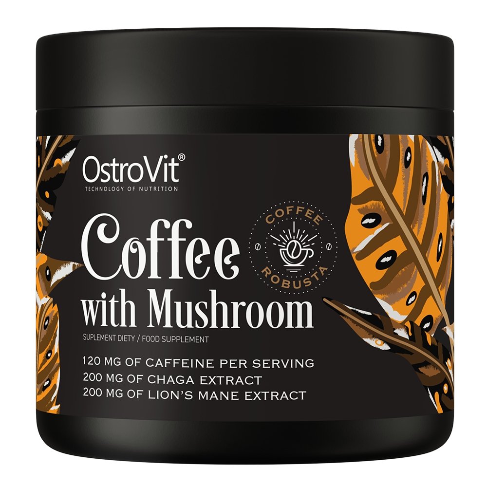 OstroVit Заменитель питания OstroVit Coffee with Mushrooms, 150 грамм, , 150 