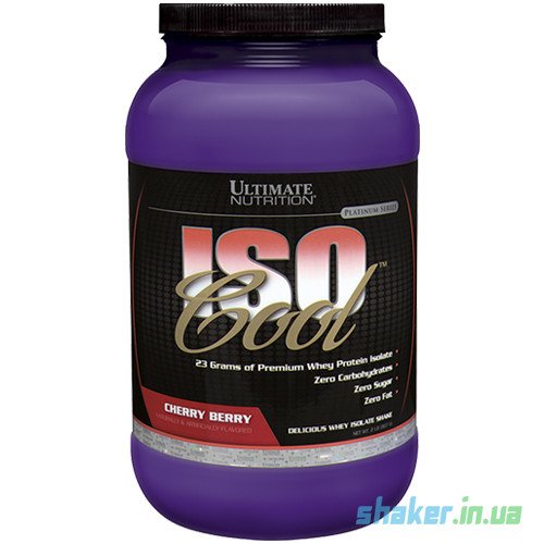 Ultimate Nutrition Сывороточный протеин изолят Ultimate Nutrition ISO Cool (907 г) ультимейт исо кул  vanilla cream, , 0.907 