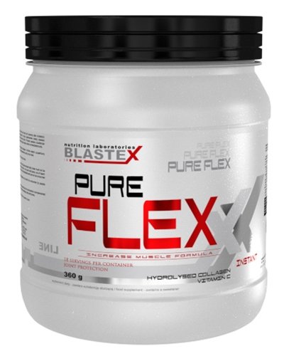 Pure Flex, 360 г, Blastex. Коллаген. Поддержание здоровья Укрепление суставов и связок Здоровье кожи 