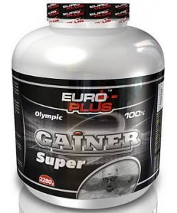 Super Gainer, 800 мл, Euro Plus. Гейнер. Набор массы Энергия и выносливость Восстановление 