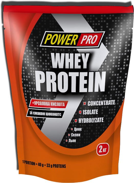 Whey protein Power Pro 2000 g Пакет,  ml, Power Pro. Protein. Mass Gain recovery Anti-catabolic properties 