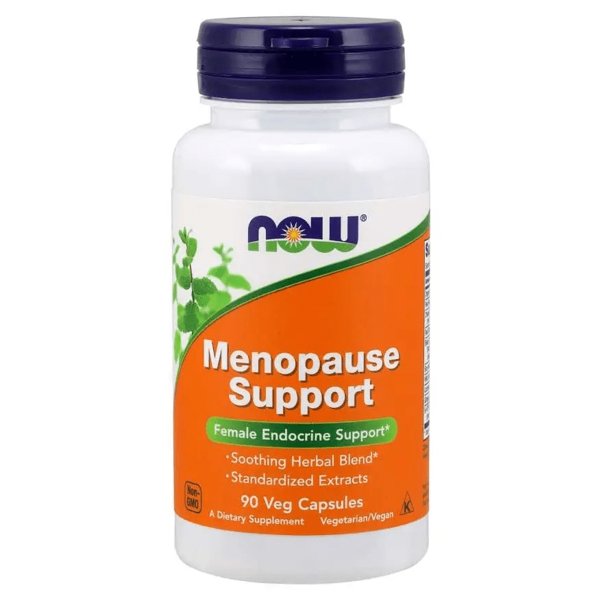 Натуральная добавка NOW Menopause Support, 90 вегакапсул,  мл, Now. Hатуральные продукты. Поддержание здоровья 