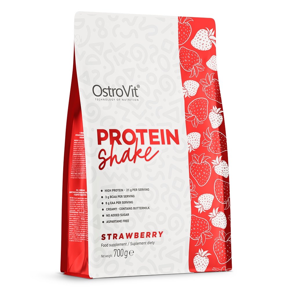 OstroVit Протеин OstroVit Protein Shake, 700 грамм Клубника, , 700 г