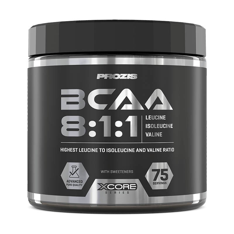 BCAA Prozis BCAA 8:1:1, 300 грамм (натуральный)- X-core,  мл, Protein Factory. BCAA. Снижение веса Восстановление Антикатаболические свойства Сухая мышечная масса 