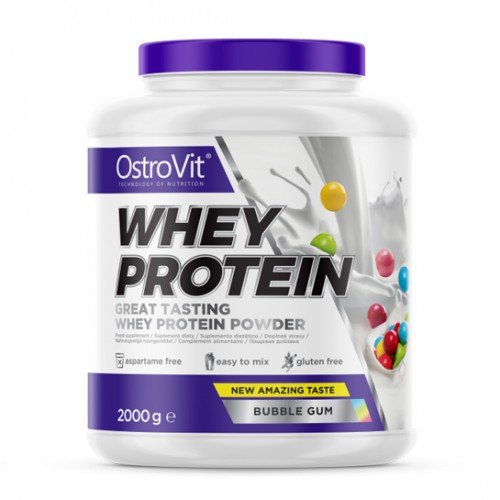 Протеин OstroVit Whey Protein, 2 кг Жевательная резинка,  ml, OstroVit. Protein. Mass Gain recovery Anti-catabolic properties 