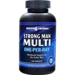 Strong Man Multi One-Per-Day, 90 шт, BodyStrong. Витаминно-минеральный комплекс. Поддержание здоровья Укрепление иммунитета 