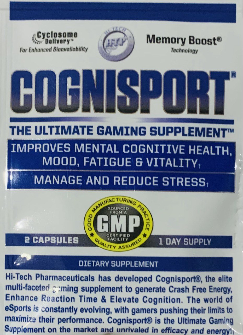 Hi-Tech Pharmaceuticals Hi-Tech Pharmaceuticals  Cognisport 2 capsules 2 шт. / 1 servings, , 2 шт.