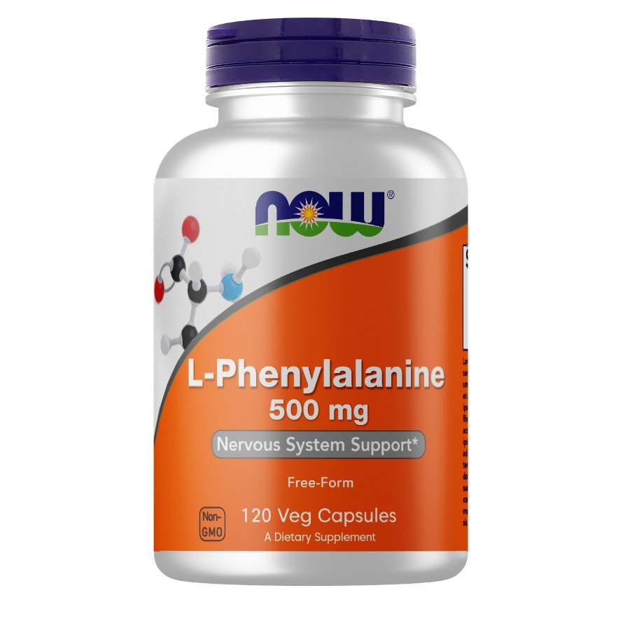 Аминокислота NOW L-Phenylalanine 500 mg, 120 капсул,  ml, Now. Amino Acids. 