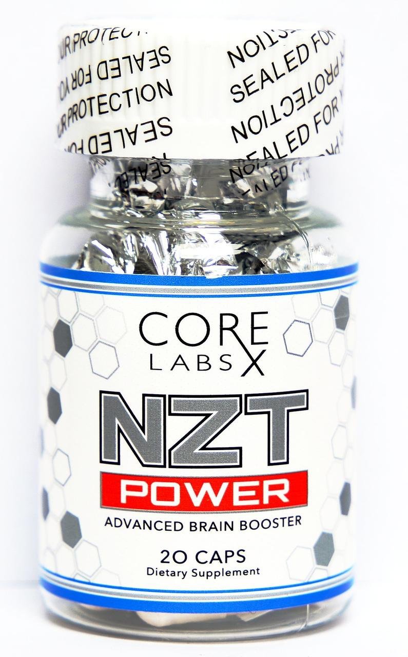 NZT Power, 20 piezas, Core Labs. Nootropic. 