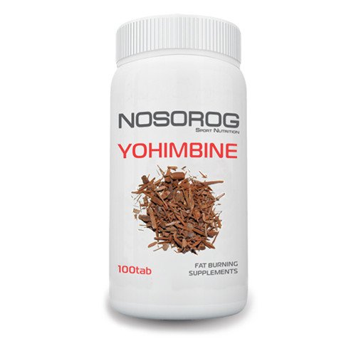 Йохимбин экстракт Nosorog Yohimbine 100 таблеток (NOS1159),  мл, Nosorog. Йохимбе. Поддержание здоровья Сжигание жира Стимуляция ЦНС Повышение либидо Улучшение настроения 