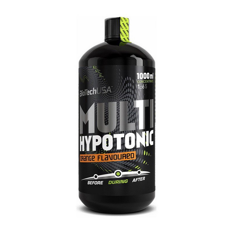 Энергетик BioTech Multi Hypotonic Drink (1 л) биотеч grapefruit,  мл, BioTech. Энергетик. Энергия и выносливость 