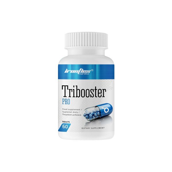Стимулятор тестостерона IronFlex Tribooster Pro 2000 mg, 60 таблеток,  ml, IronFlex. Tribulus. General Health Libido enhancing Testosterone enhancement Anabolic properties 